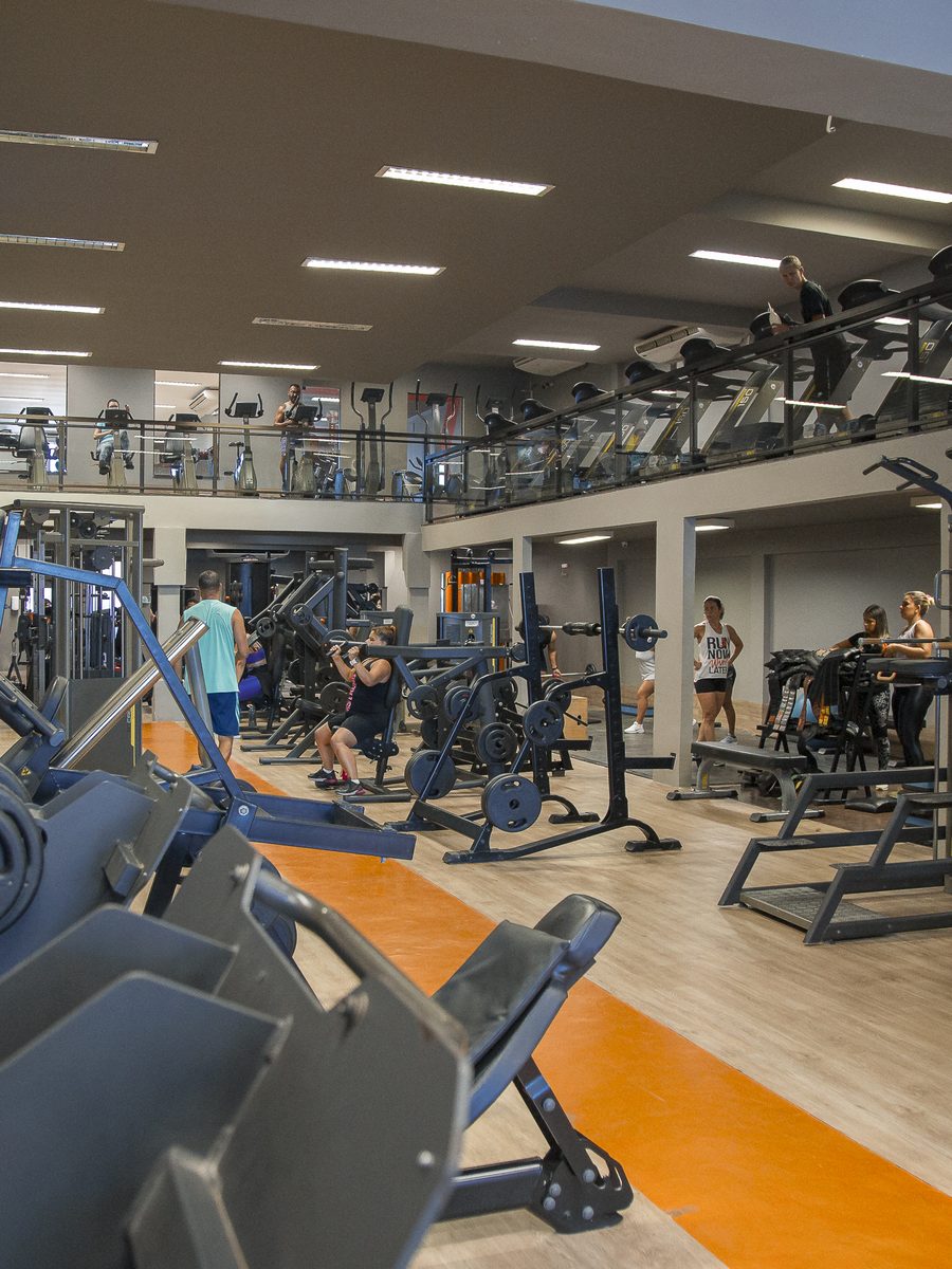 Sala de musculação da Stronger Itaboraí Centro