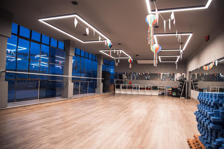 Sala de dança na Stronger Paraíso